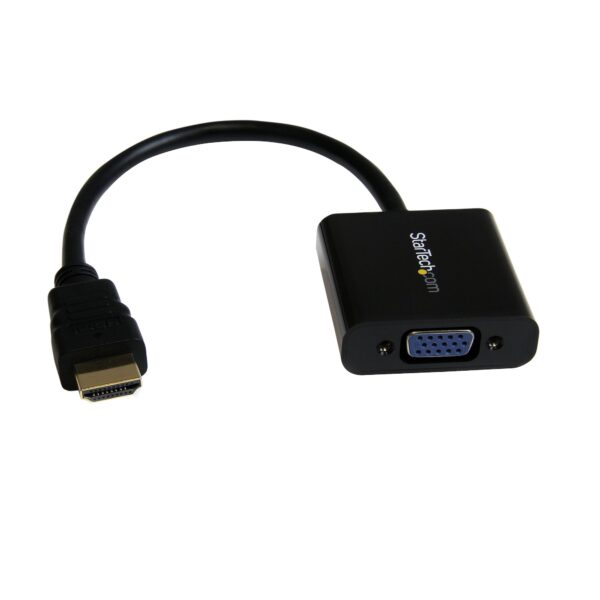 Startech Adaptateur HDMI vers VGA pour ordinateur de bureau / ordinateur portable / Ultrabook - 1920x1080