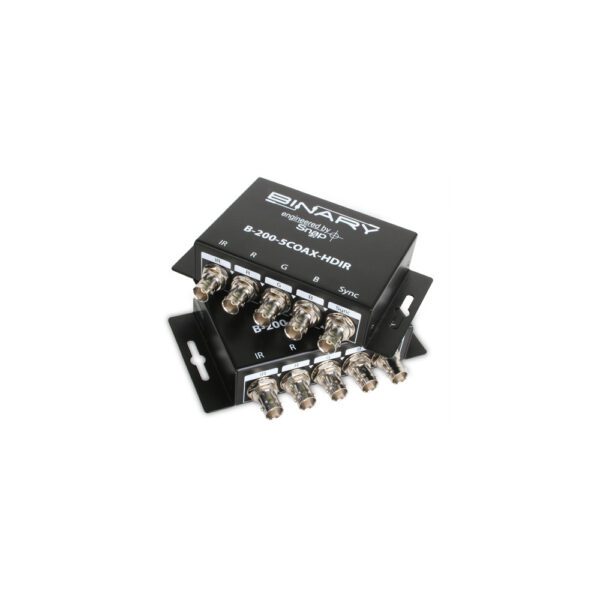 Binary™ 5Coax HDMI 1.3 Exten(250 Ft.)+IR Receiver&Flash Pass