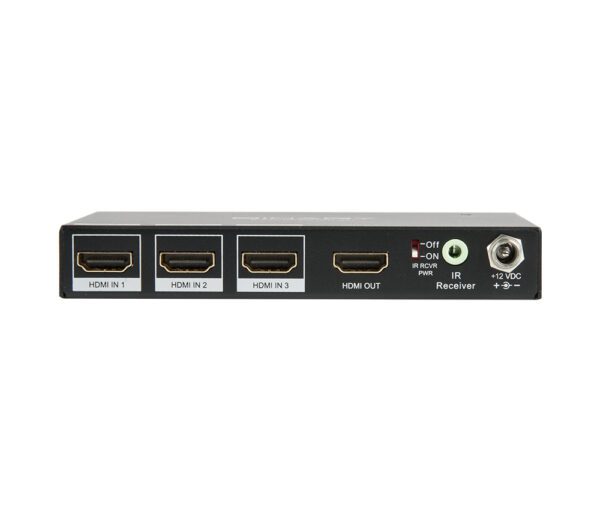 Binary™ 240 Series 4K Ultra HD HDMI Switch with IR, 3 x 1 - Image 2
