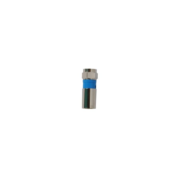 Binary™F Male Compression Connect for RG6/U Quad (Bag of 20)