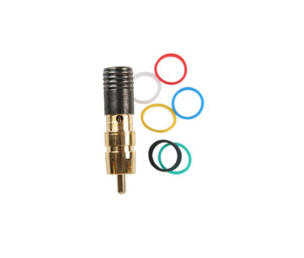 Binary™Male Compress Connect for MINI RGB-75Ohm-Gold Plat-20