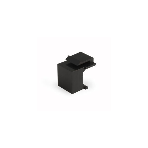 Wirepath™ Blank Keystone Snap-in (Pack of 10 | Black)