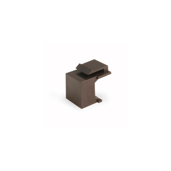 Wirepath™ Blank Keystone Snap-in (Pack of 10 | Brown)