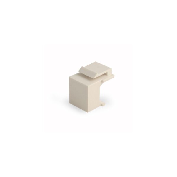 Wirepath™ Blank Keystone Snap-in (Pack of 10 | Light Almond)