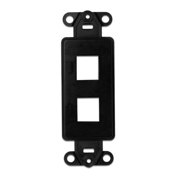 Wirepath™ 2-Port Centre Decora (Noir)