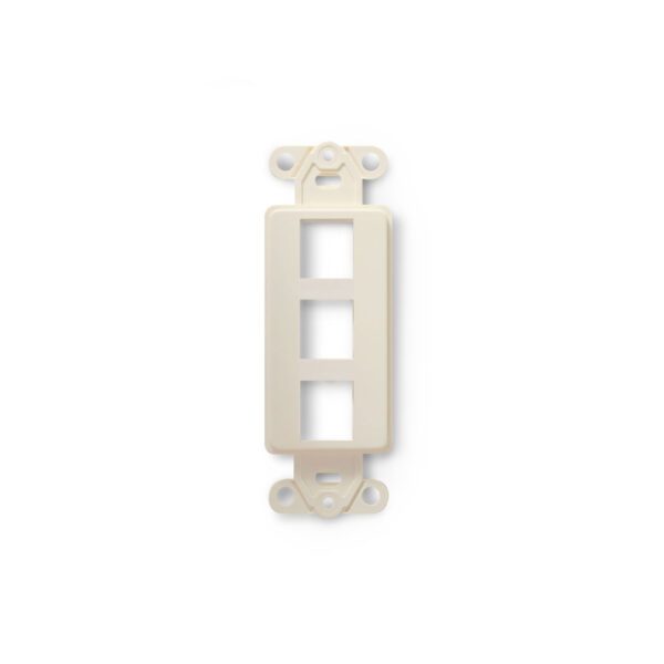 Wirepath™ 3-Port Decorative Strap (Light Almond)