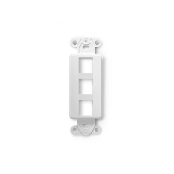 Wirepath™ 3-Port Decorative Strap (White)