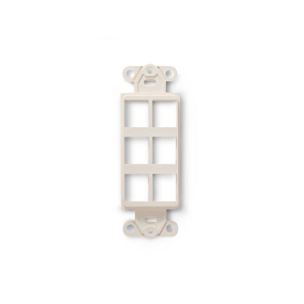 Wirepath™ 6-Port Decorative Strap (Light Almond)
