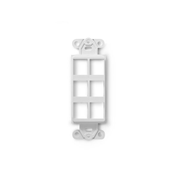 Wirepath™ 6-Port Decorative Strap (White)
