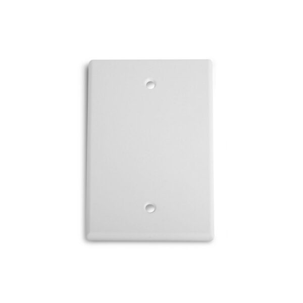 Wirepath™ Blank Midi Wall Plate (White)