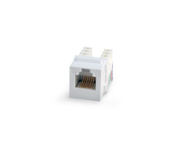 Wirepath™ Cat3 Keystone Jack (White)