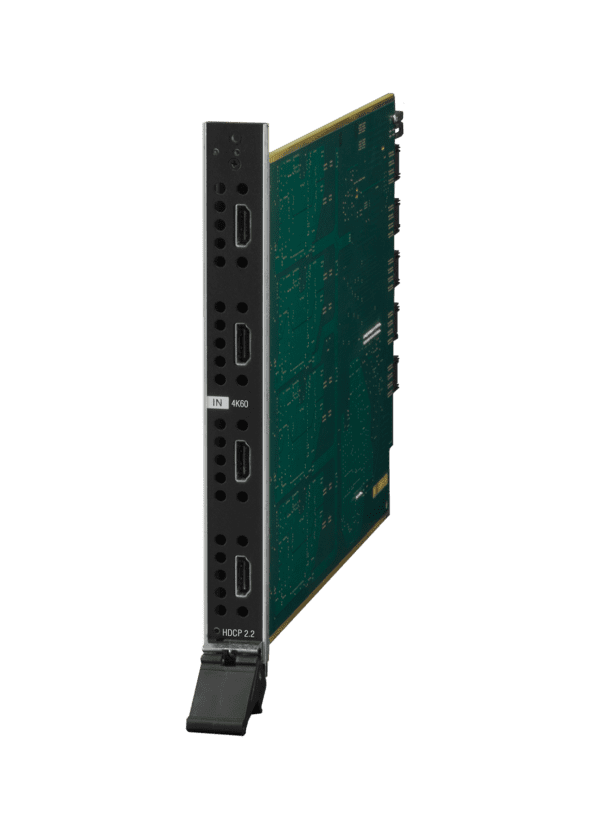 4 connection HDMI Enova DGX Input Board includes HDCP compliance, compatible with Enova DGX 8, 16, 32 and 64 Enclosures