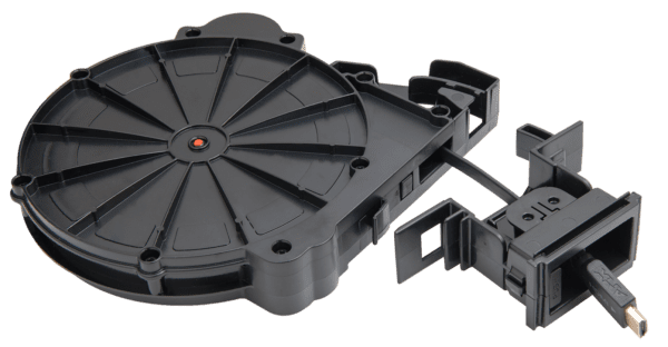 The HPX-AV102-HDMI-R 4K60 HDMI Module with Retractable MyTurn ready Cable delivers digital video in resolutions up to 4K @60hz with 5 feet available p