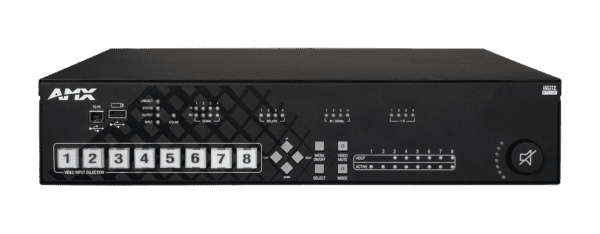 NCITE-813AC, 8x1 4K60 Prs Swtch,Amp,NX