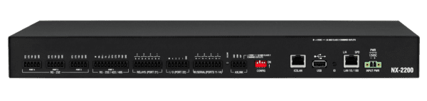 NX-2200 NetLinx NX Integrated Controller with 512 MB RAM, 1600 MIPS Processor, 8 UK of FLASH, 4 Serial Ports, 4 IR Ports, 4 I/O Ports, 4 Relays, IPv6, - Image 2