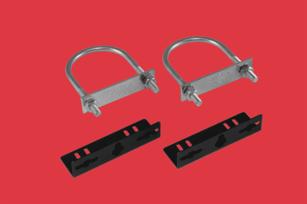 V Style Single Module Pole Mounting Kit, use with Solecis Digital Switchers, DXLink Transmitter / Receiver, Converter, DAD Modules and more