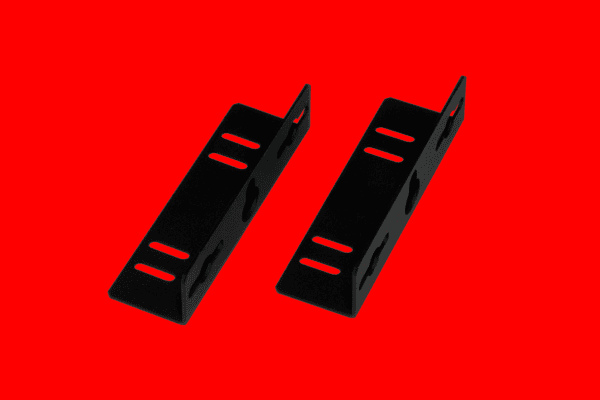 V Style Single Module Surface Mount Brackets, use with Solecis Digital Switchers, DXLink Transmitter / Receiver, Converter, DAD Modules and more