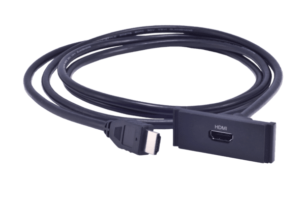 HPX-AV101-HDMI, Single HDMI Module with Integrated Cable, provides an HDMI pass-through connection to HydraPort HPX-600,900,1200 and 1600 Connection P
