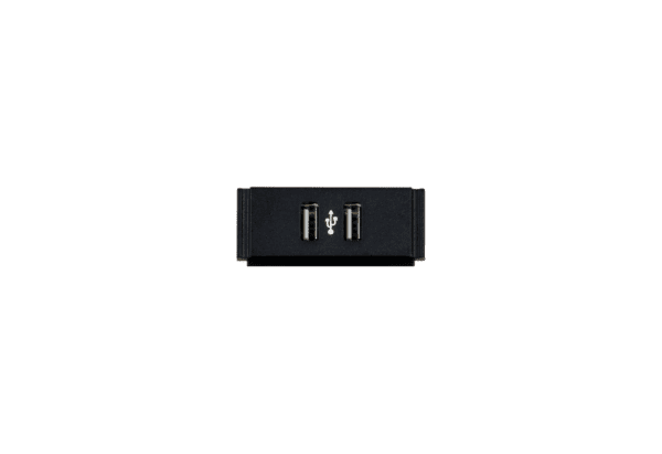 The HPX-N102-USB, Dual USB Module with Printed USB Symbol provides a dual USB connection to the HydraPort HPX-600,900,1200 and 1600 Connection Ports