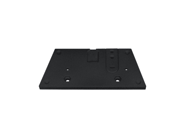 Secure Table Mount Kit for the 7” Tabletop Modero G5 & Modero S Series Touch Panels.  Securely mounts panel to a table top via a mounting plate and/or