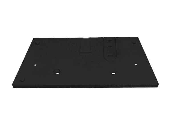 Secure Table Mount Kit for the 10.1” Tabletop Modero G5 & Modero S Series Touch Panels.  Securely mounts panel to a table top via a mounting plate and