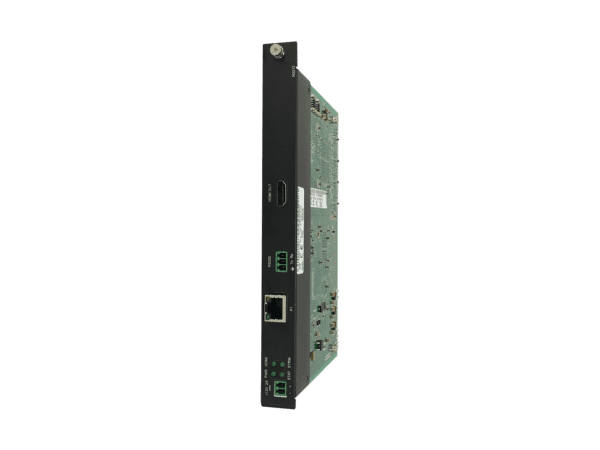 SVSI JPEG2000 Decoder Card with ultra-low latency for 1080p/60hz, RJ45, serial, balanced audio, VGA, and HDMI connectors - must be used in conjunction
