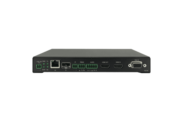 SVSI Stand-alone JPEG2000 Encoder with ultra-low latency for 1080p/60hz, KVM control, one SFP fiber/RJ45 copper network port cage, and one RJ45 (with - Image 2