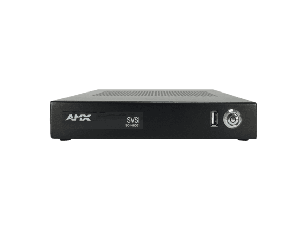 The SVSI SC-N8001 N-Command Control Appliance provides intuitive and powerful management of equipment configuration, content management, NVR recording