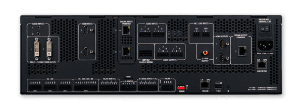 6x3 All-In-One Presentation Switchers with NX Control (Multi-Format, HDMI Inputs) - 2x25W 8-Ohm amplifier, includes integrated NX Controller and Multi - Image 2