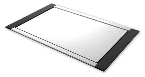 HydraPort Touch Connection Port with 7" Panel, Silver; 8 module connection port with Modero S Series Touch Panel built into the cover - Image 2