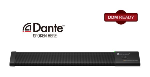 Relacart Microphone Array System, POE, Dante, RJ45 connection, pickup distance 80cm