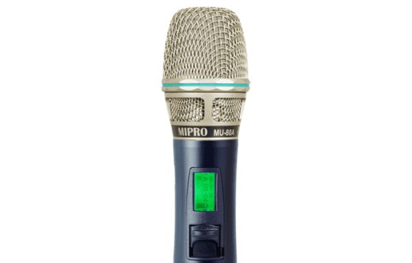 MIPRO - Microphone numérique sans fil à main 5 GHz avec capsule MU-80A - Image 2