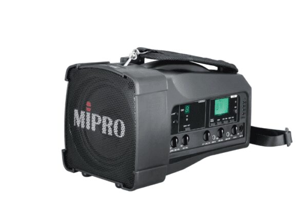 Mipro - Système de sonorisation monocanal avec lecteur et enregistreur MP3 (module Bluetooth enfichable inclus). 5.8 GHz