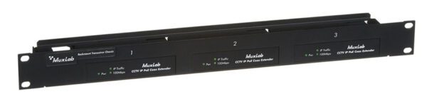 MUXLAB - 3 Port Rackmount Transceiver Chassis