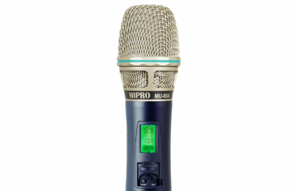 MIPRO - Microphone à main sans fil à bande étroite UHF avec condensateur MU-80A. Fréq. 5ND - Image 3