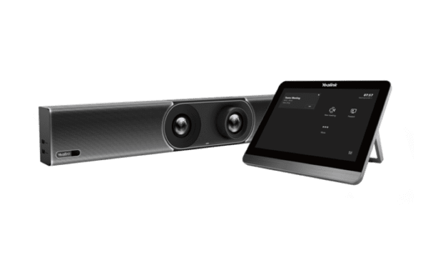 Yealink - Leading Platform Collaboration Bar pour salles moyennes avec console tactile CTP18 (mode Teams / Zoom / Device)