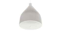 ECLER DROP6 is a 2-way 6.5”, 75W@8ohm pendant loudspeaker with a stylish design, including a 70/100V line transformer with 60/30/15 and 7,5W power sel