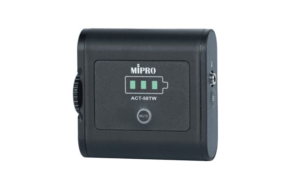 MIPRO - Émetteur de poche numérique 5 GHz résistant à la transpiration