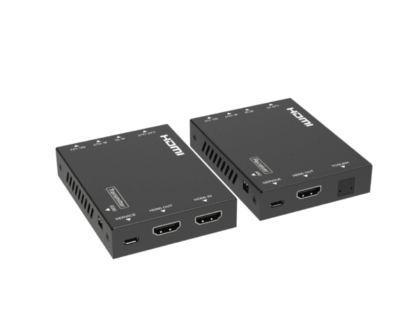 NEW - amx 4K/60Hz HDMI Extender on a Single Cat6, 70m. range with Power over the Ethernet and ARC