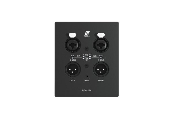S-Track  Interface audio réseau 2 entrées 2 sorties avec module Dante intégré