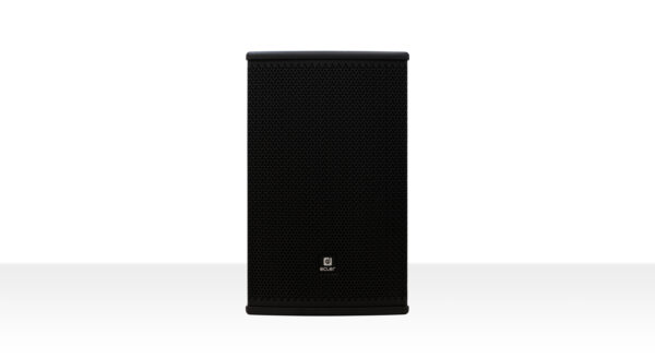 Ecler - 2-way (8" woofer and 1" HF compression tweeter) loudspeaker in wooden cabinet, 150 WRMS@ 8 ohms, 600 peak power, black