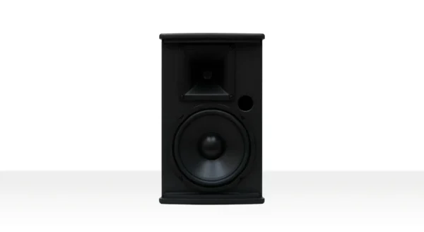 Ecler - 2-way (8" woofer and 1" HF compression tweeter) loudspeaker in wooden cabinet, 150 WRMS@ 8 ohms, 600 peak power, black - Image 2