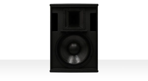 Ecler - 2-way (12" woofer and 1.4" rotable HF tweeter) loudspeaker in wooden cabinet, 500 WRMS@ 8 ohms, 2000 peak power, black - Image 4