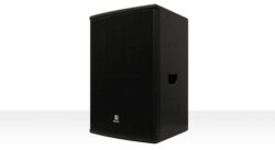 Ecler – 2-way (12″ woofer and 1.4″ rotable HF tweeter) loudspeaker in wooden cabinet, 500 WRMS@ 8 ohms, 2000 peak power, black