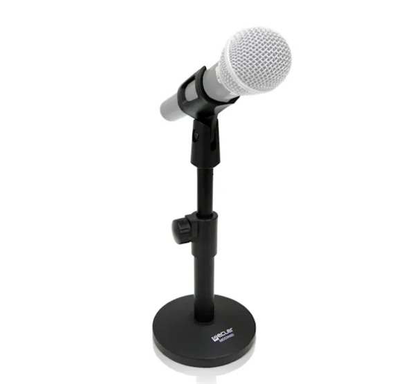 Microphone desktop stand.