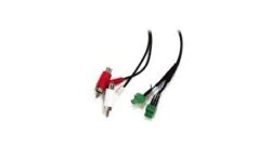 Double Euroblock 3 pin to double RCA male and female connection premade cable including RCA to Euroblock unbalancing, 1 metre length.