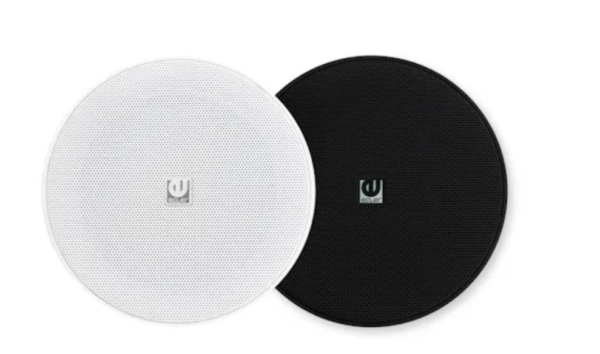 1-way loudspeaker is the perfect option for 70/100 V (0.75/1.5/3/6 W) and low impedance sound solutions. White colour. (Pair)