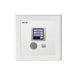 Ecler Digital control panel for the HUB series and eMIMO1616 matrix