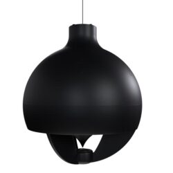 WiSpeak GLOBE is a self-powered 2-way full range sphere loudspeaker cabinet with wireless audio reception and control capabilities under the control o