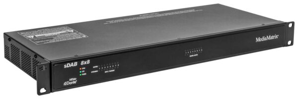 MEDIA MATRIX - sDAB 8 x 8 Networkable Digital Audio Bridge